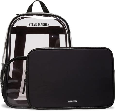 Amazon.com: Steve Madden Mochila transparente para mujer .